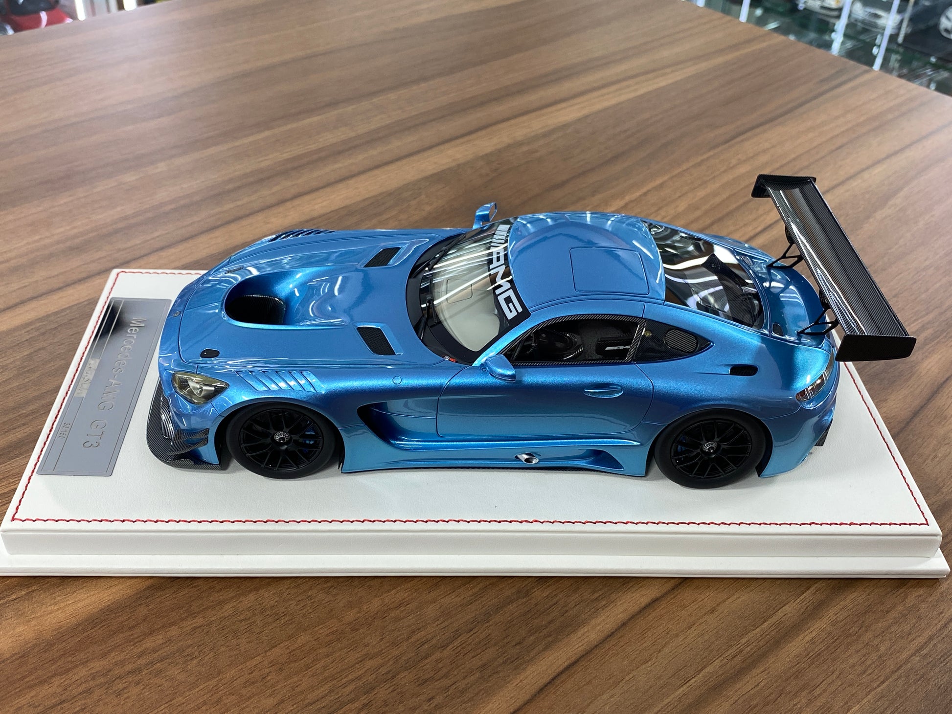 1/18 Resin Models Mercedes-Benz AMG GT3 AvanStyle Limited 50 Royal Blue