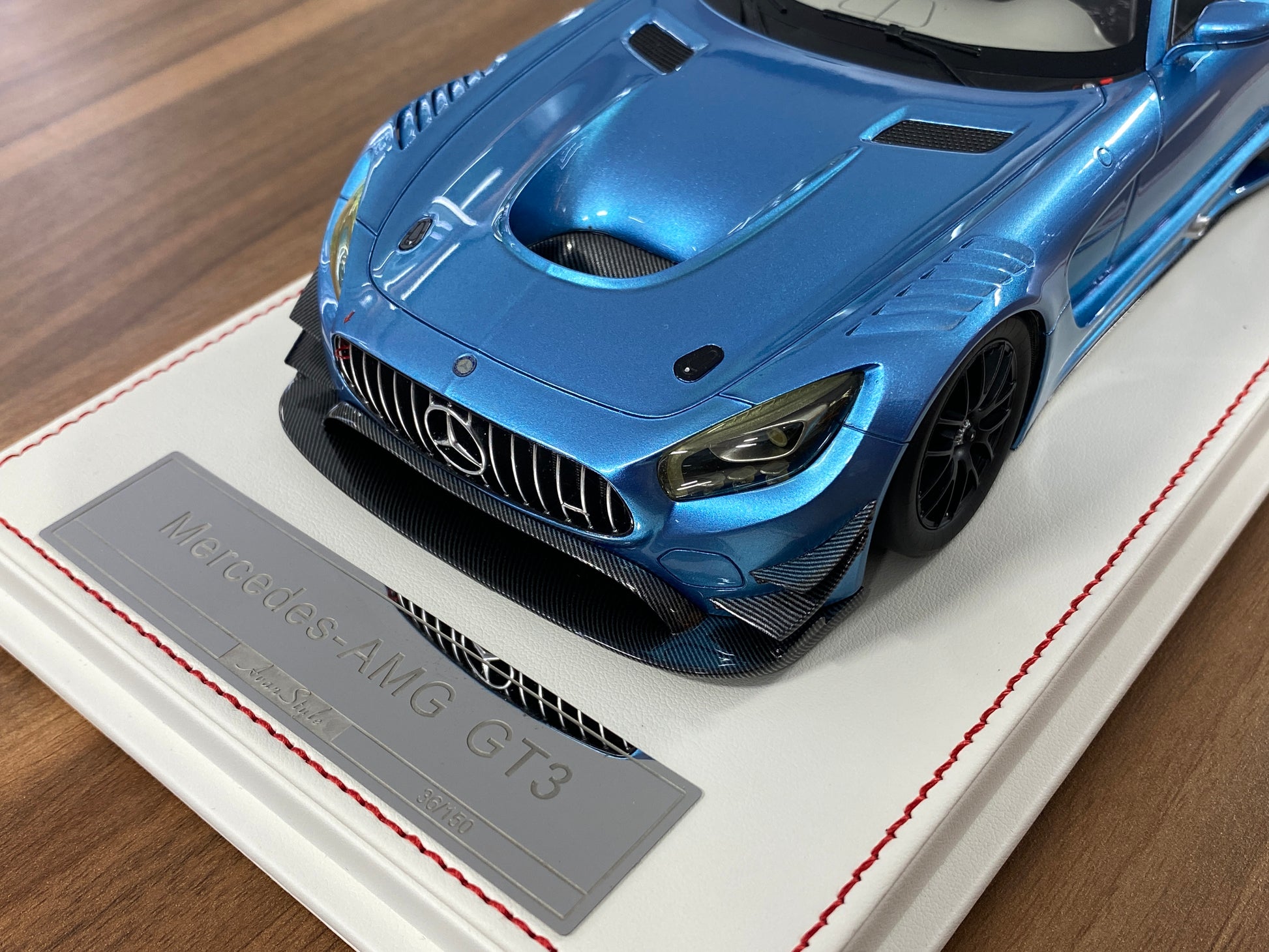 1/18 Resin Models Mercedes-Benz AMG GT3 AvanStyle Limited 50 Royal Blue