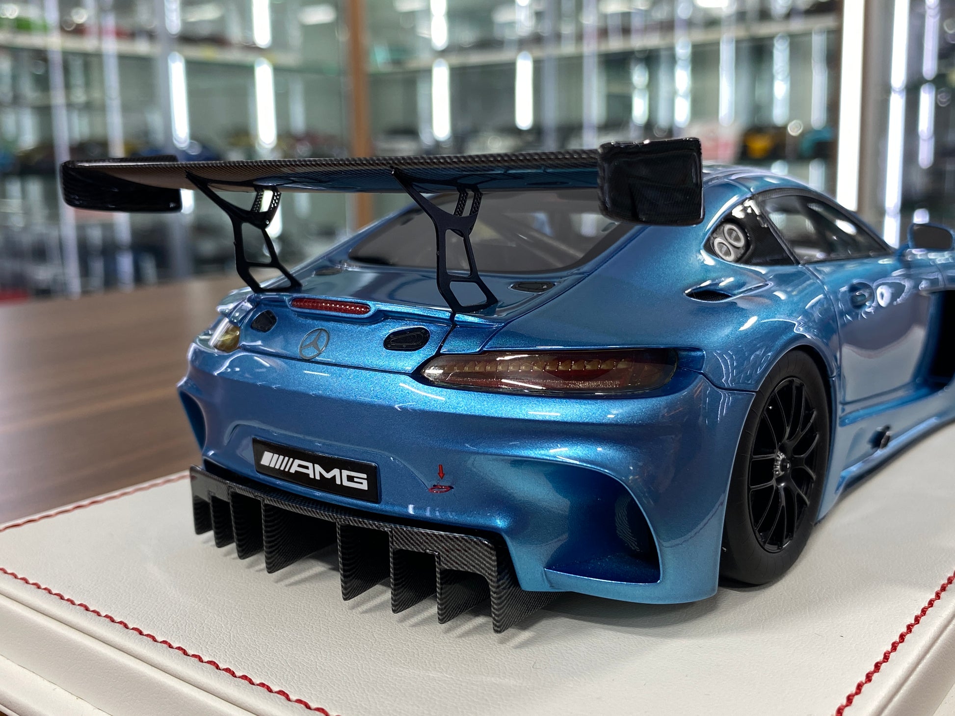 1/18 Resin Models Mercedes-Benz AMG GT3 AvanStyle Limited 50 Royal Blue