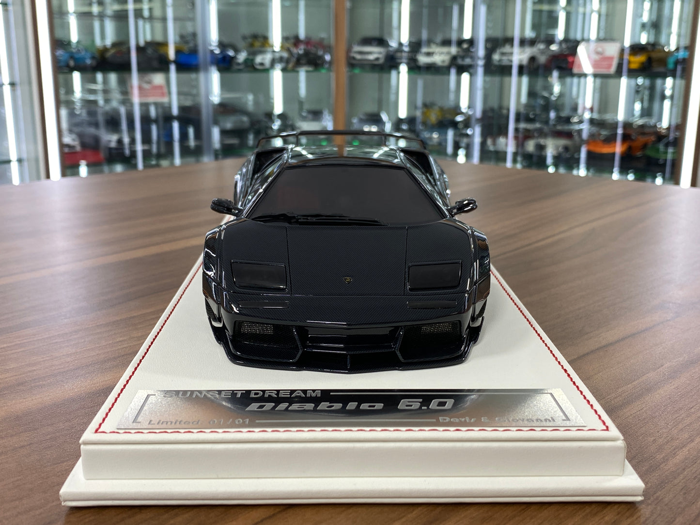 1/18 Lamborghini Diablo 6.0 "Sunset Dream" | Davis & Giovanni | Resin | Carbon Fiber | 1 of 1