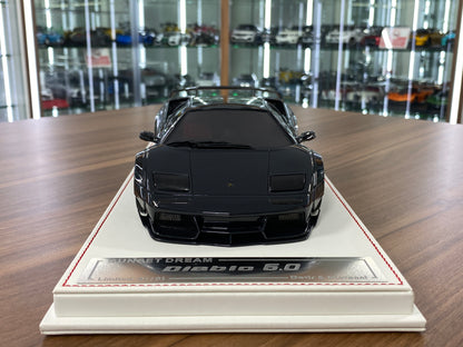 1/18 Lamborghini Diablo 6.0 "Sunset Dream" | Davis & Giovanni | Resin | Carbon Fiber | 1 of 1