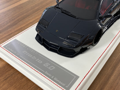 1/18 Lamborghini Diablo 6.0 "Sunset Dream" | Davis & Giovanni | Resin | Carbon Fiber | 1 of 1