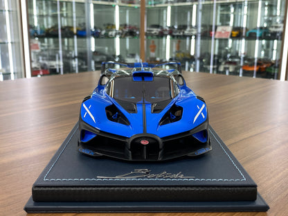 1/18 Resin MR Collection  - Bugatti Bolide in Striking Blue Model Car