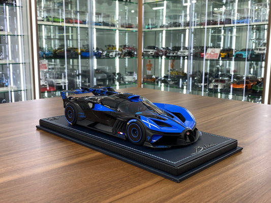 1/18 Resin MR Collection  - Bugatti Bolide in Striking Blue Model Car