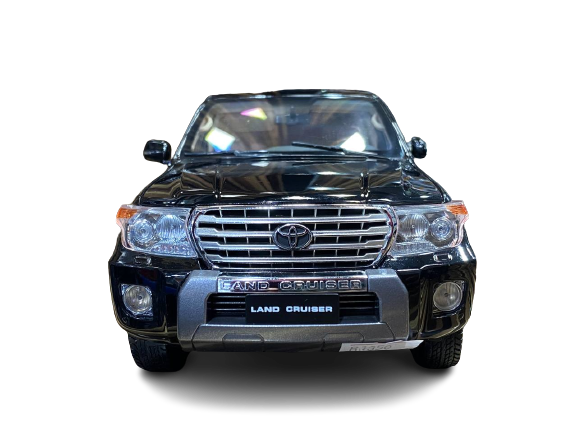1/18 Diecast Toyota Land cruiser 200 Black 2012 with stickers  FAW Toys Scale Model Car|Sold in Dturman.com Dubai UAE.
