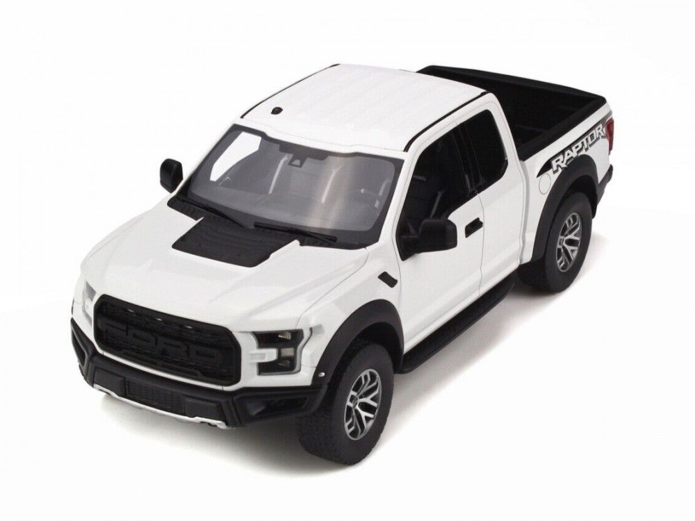 1/18 Diecast Ford Raptor GT Spirit white Scale Model Car