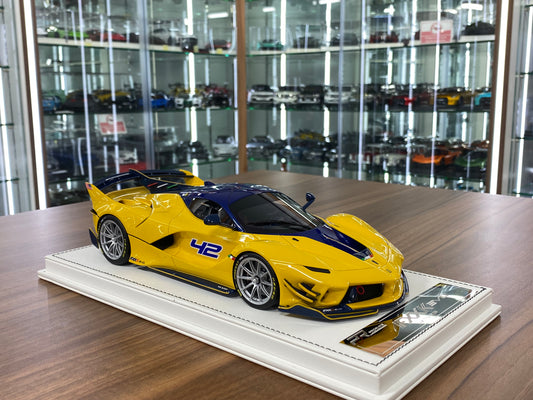 1/18 Resin Ferrari FXXK EVO No. 42 Giallo Modena Yellow By ProRaze LIMITED 30
