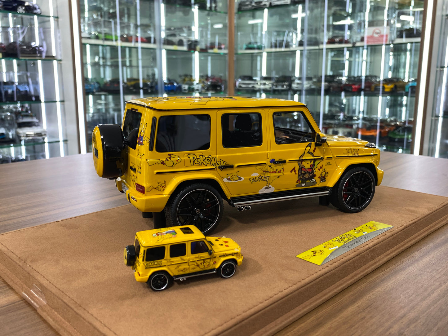 1/18 scale resin Mercedes Benz AMG G63 Pokemon VIP Model car