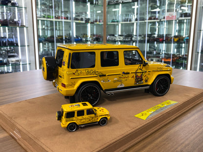 1/18 scale resin Mercedes Benz AMG G63 Pokemon VIP Model car