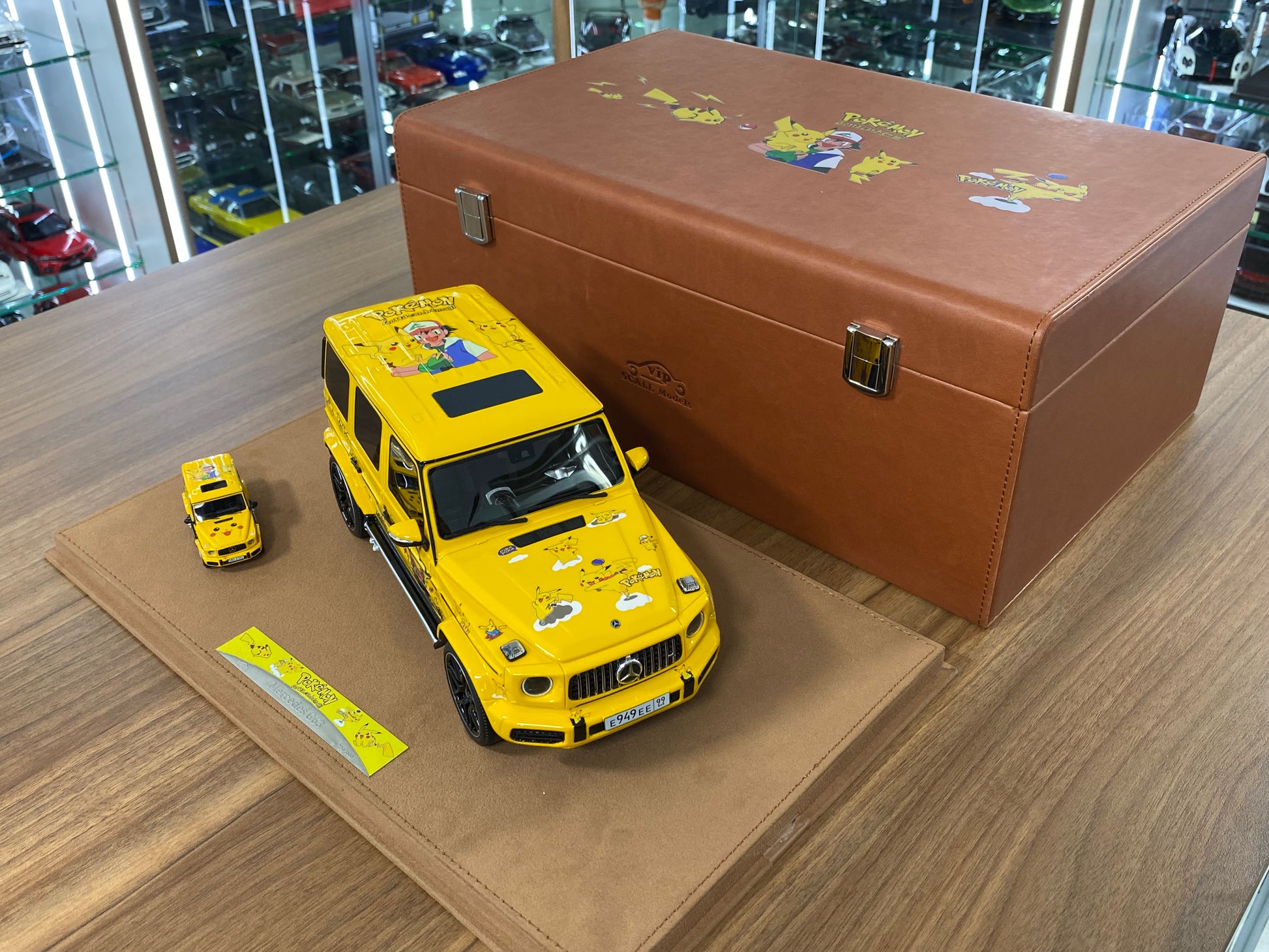 VIP Model resin 1/18 Mercedes Benz AMG G63 Pokemon collectible edition