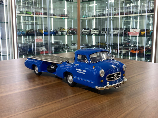 1/18 Diecast - Mercedes-Benz W21 Das Blaue Wunder Rennatransporter Werk83