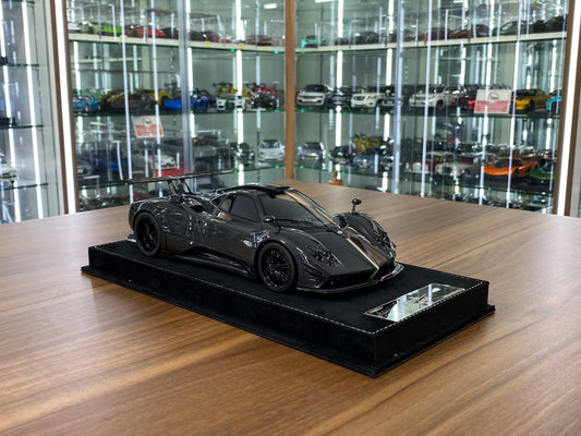 1/18 HH Model Pagani Zonda Cinque Black Carbon  Resin | Limited 30 pcs