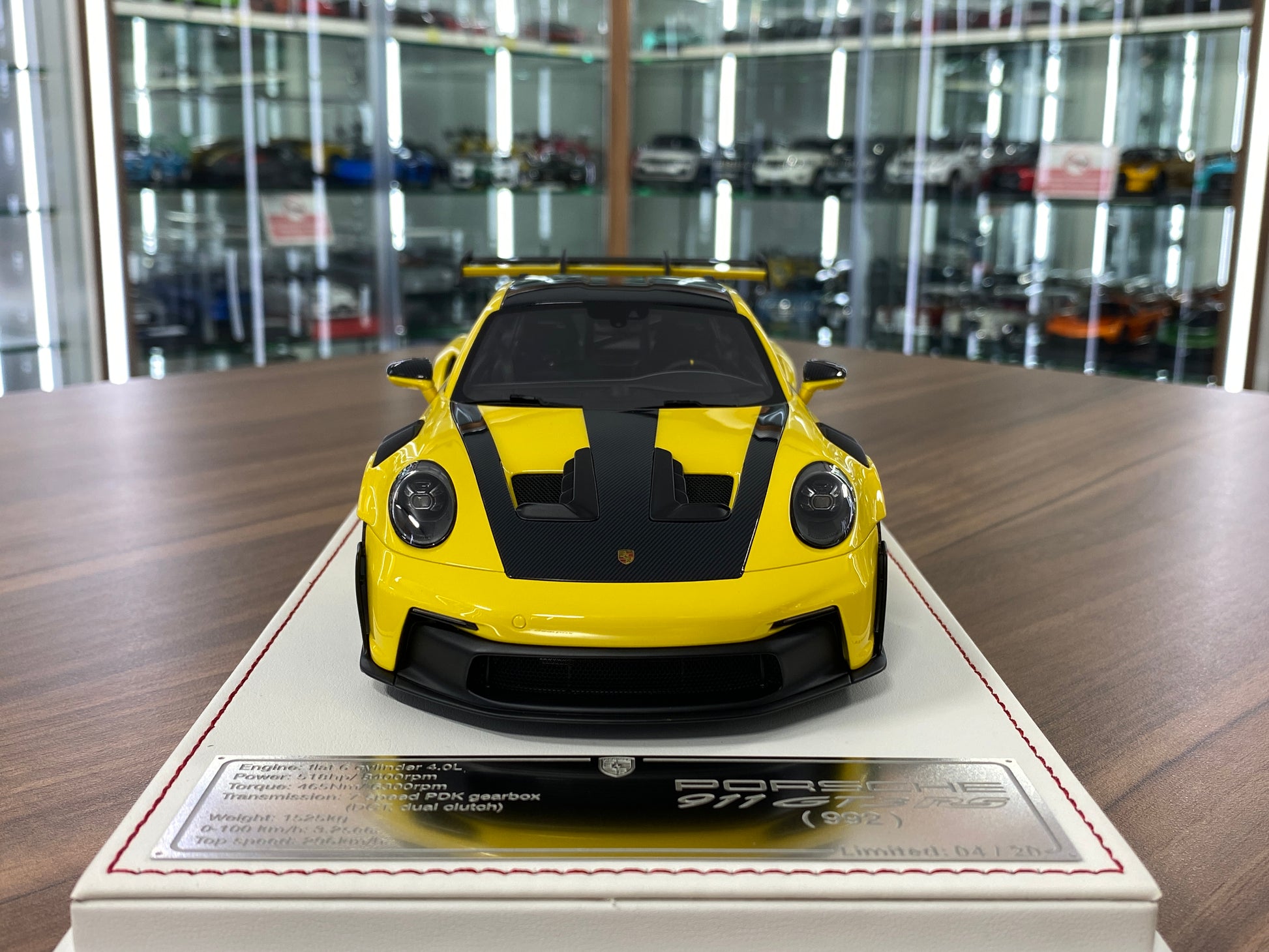 1/18 HH Model Pagani Zonda Cinque Black Carbon  Resin | Limited 30 pcs