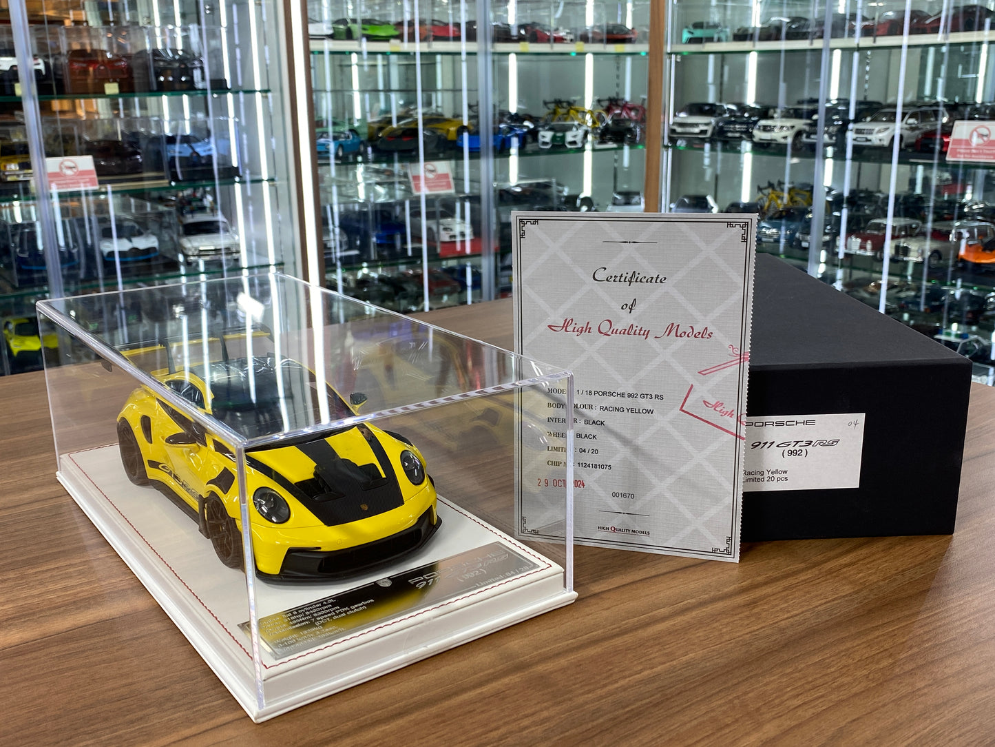 1/18 HH Model Pagani Zonda Cinque Black Carbon  Resin | Limited 30 pcs