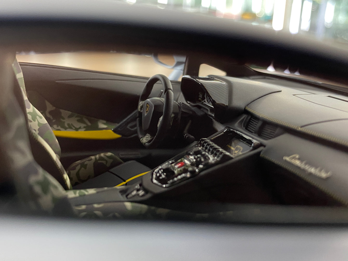 1/18 Davis & Giovanni Lamborghini Aventador 2.0 LB Performance Resin - Matt grey , Zero Fighter