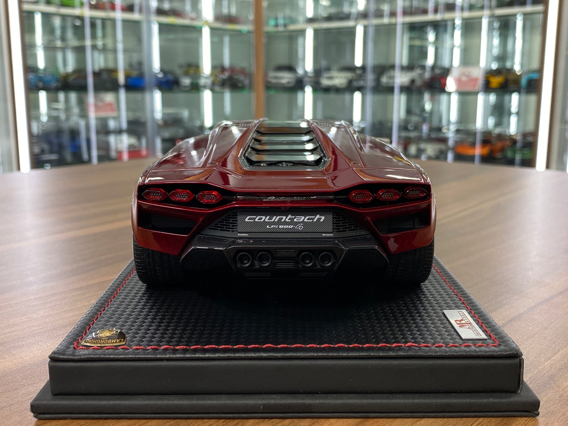 1/18 Resin MR Collection Lamborghini Countach LPi 800-4 Rosso Efesto- Limited 49 pcs