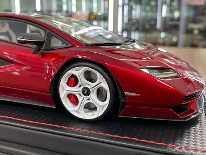 1/18 Resin MR Collection Lamborghini Countach LPi 800-4 Rosso Efesto- Limited 49 pcs