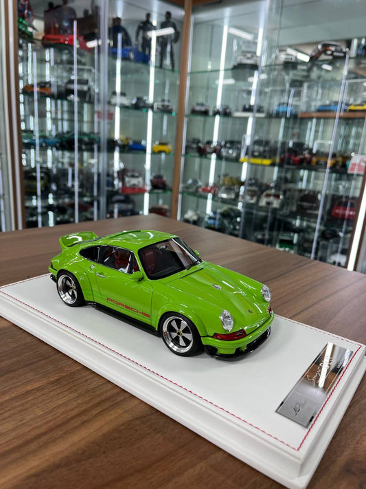 Ivy Models 1:18 Porsche Singer DLS – Apple Green | Resin | Limited to 20 pcs
