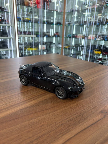 Mazda MX‑5 Roadster – Black – 1:18 Diecast Model – First 18 Models