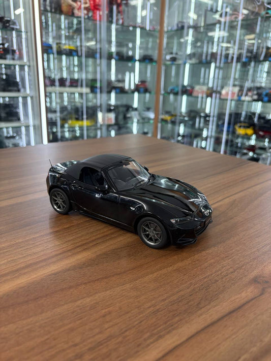 Mazda MX‑5 Roadster – Black – 1:18 Diecast Model – First 18 Models