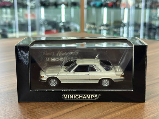 Mercedes-Benz 450 SLC 1974 1:43 Diecast Model – White – Minichamps