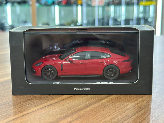Porsche Panamera GTS 1:43 Diecast Model – Red – Porsche Dealer Edition