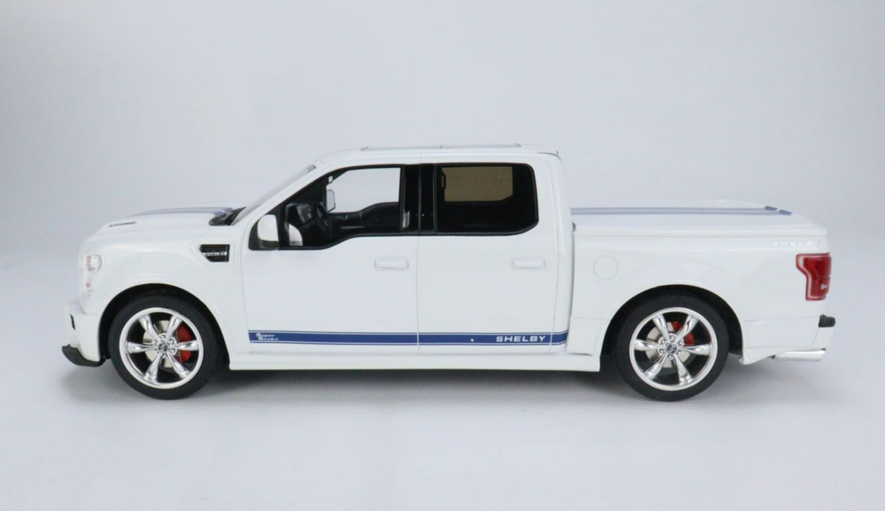 1/18 Diecast Ford F-150 Shelby White GT Spirit Scale Model Car