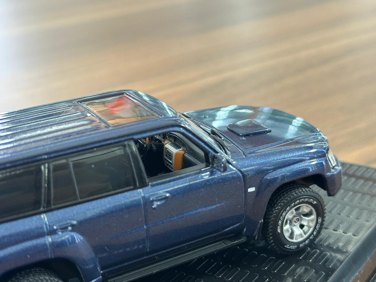 Dealer Edition Nissan Patrol Y61 – Blue – 1:43 Diecast Model