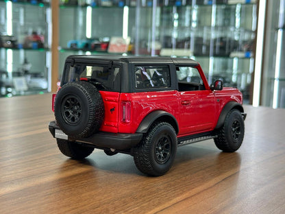 1/18 Diecast Maisto Ford BRONCO WILDTRAK 2021 Red