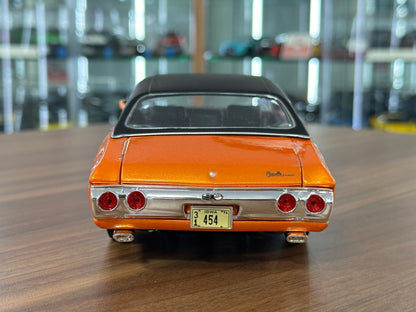 1/18 Diecast Maisto Chevrolet Chevelle SS 454 Sport 1971 in Orange