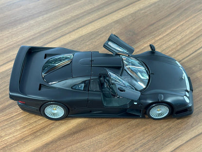 1/18 Diecast Maisto Mercedes Benz CLK GTR ( Street Version) in Matt Black