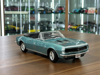 1/18 Diecast Maisto Chevrolet Camaro SS 395 1967 in Blue
