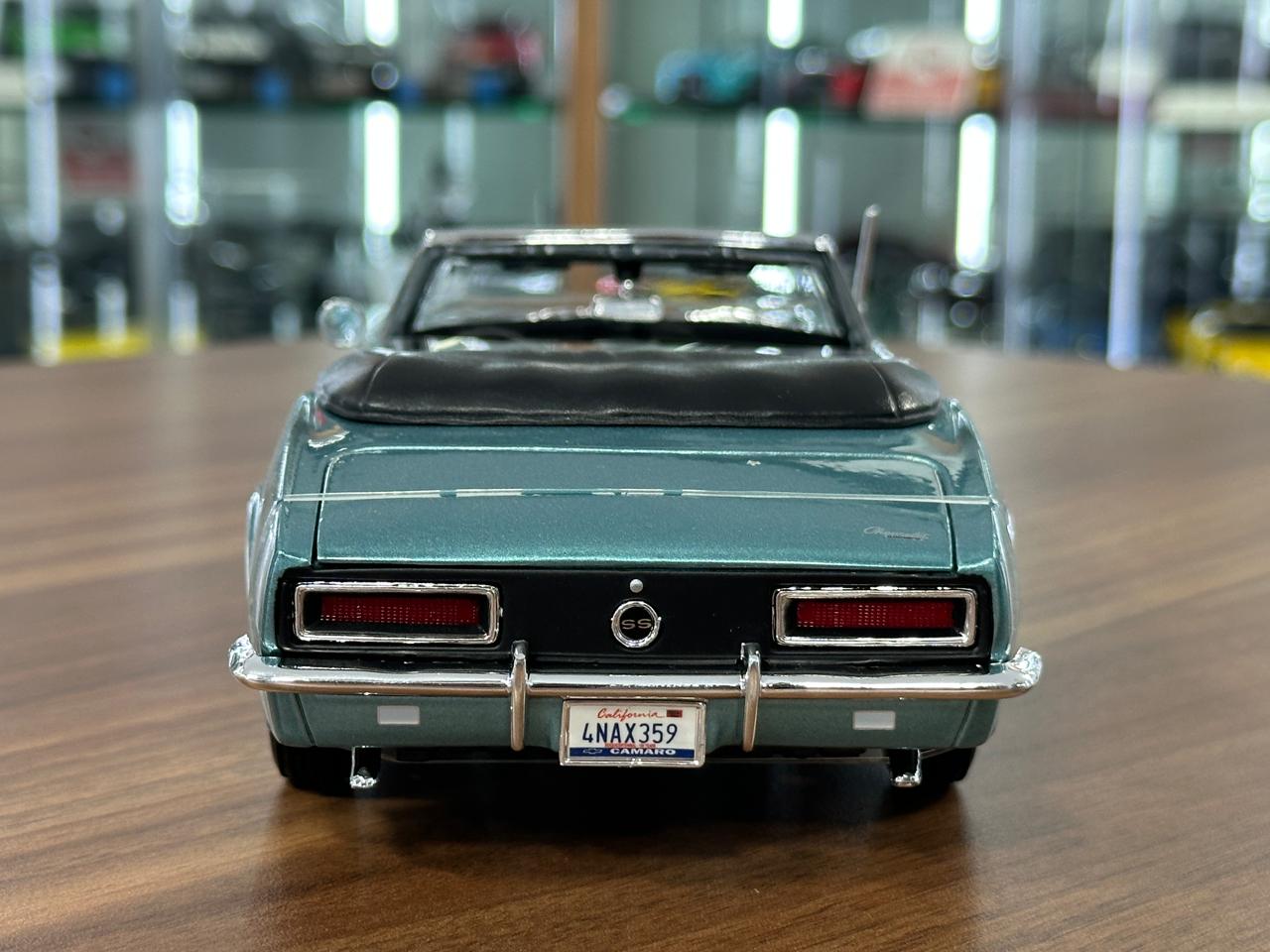 1/18 Diecast Maisto Chevrolet Camaro SS 395 1967 in Blue