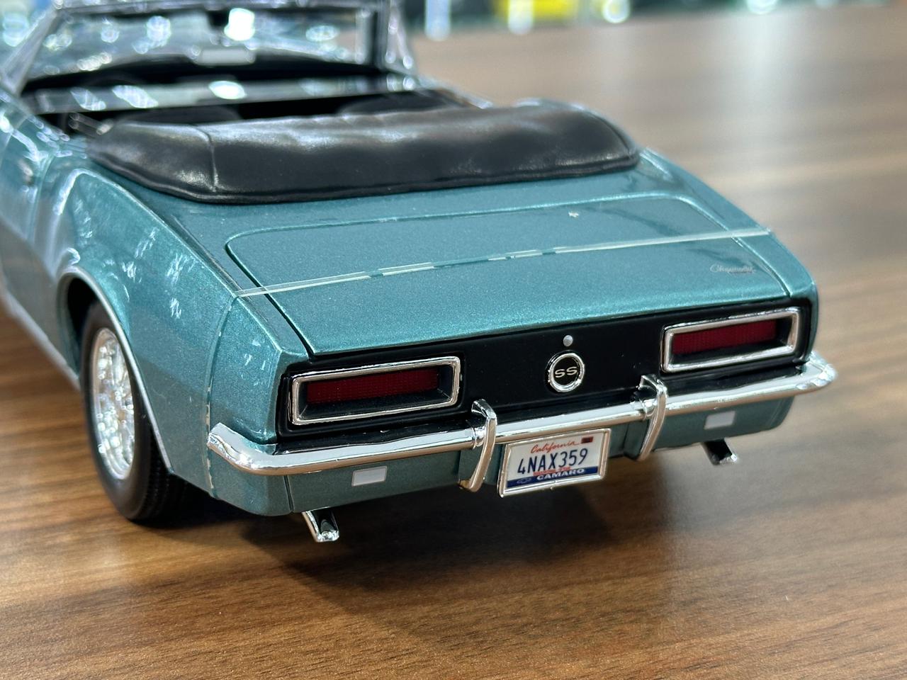 1/18 Diecast Maisto Chevrolet Camaro SS 395 1967 in Blue