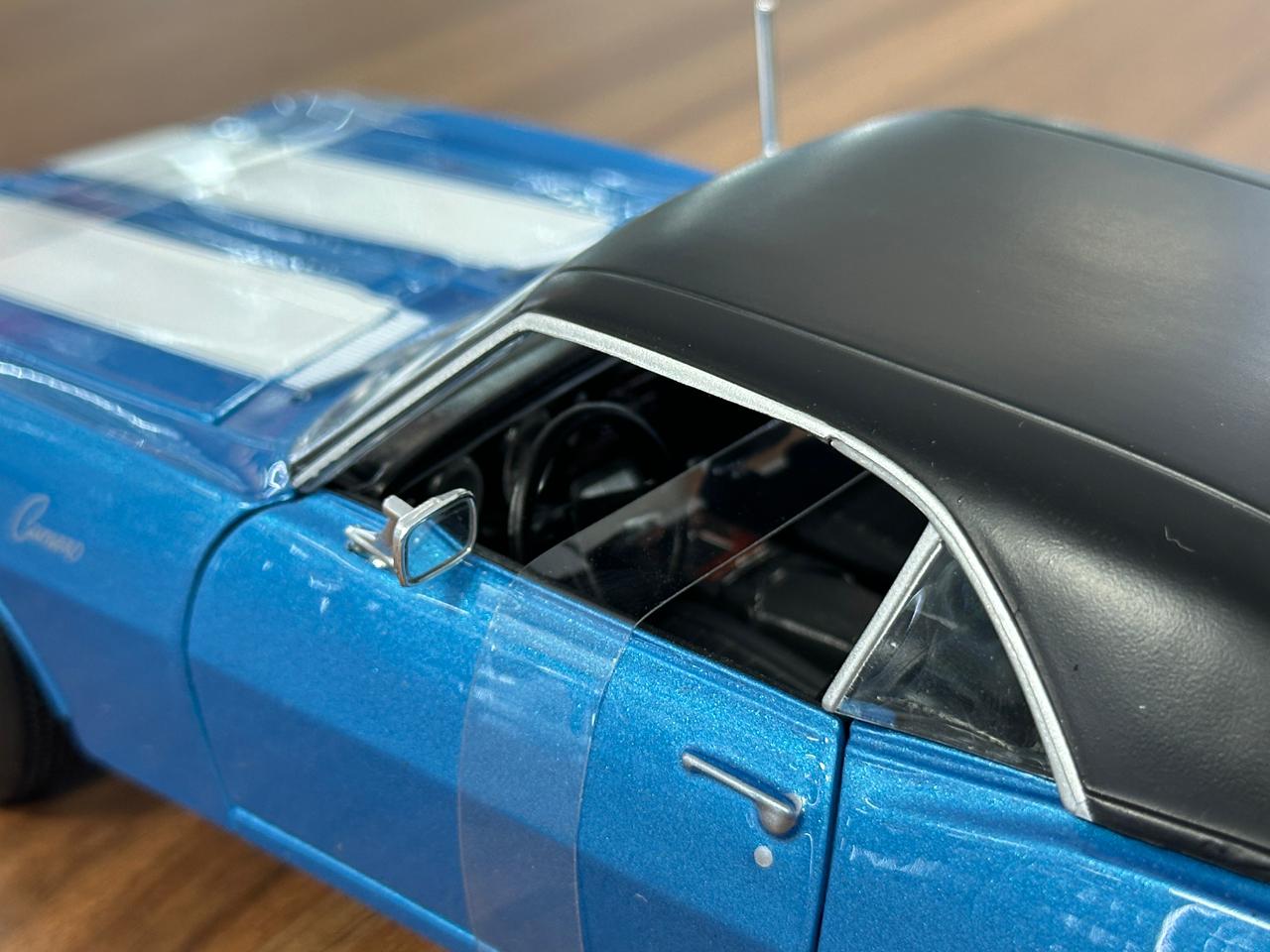 1/18 Diecast Maisto Chevrolet Camaro Z/28 1968 in Blue