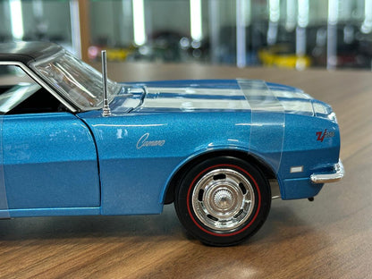 1/18 Diecast Maisto Chevrolet Camaro Z/28 1968 in Blue