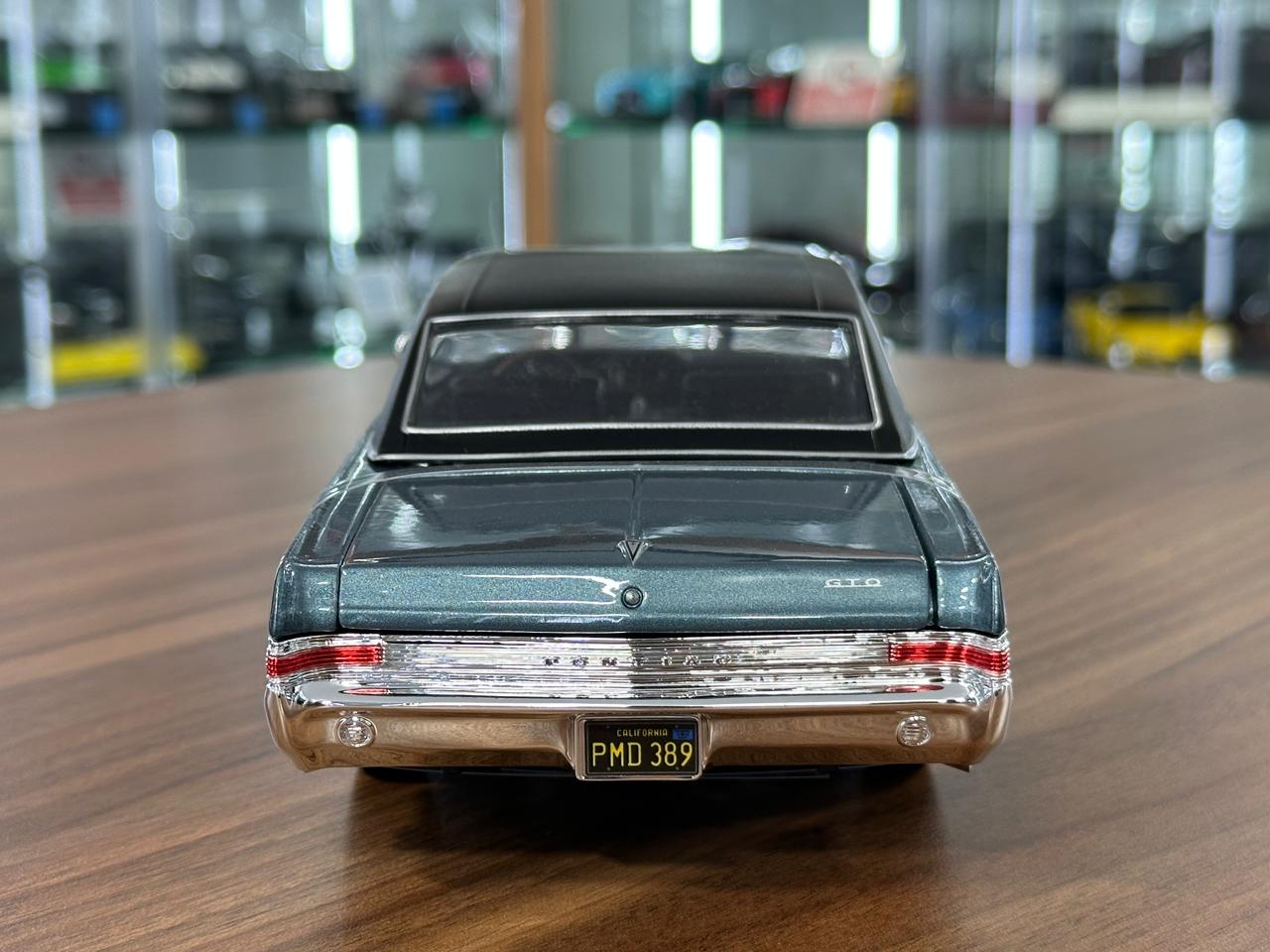 1/18 Diecast Maisto Pontiac GTO 1965 in Blue