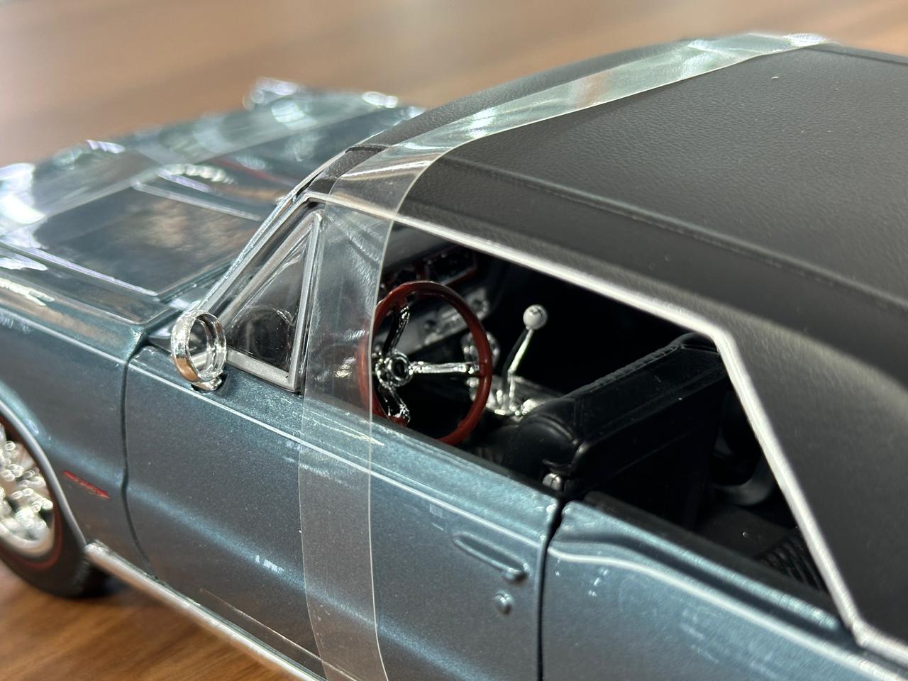 1/18 Diecast Maisto Pontiac GTO 1965 in Blue