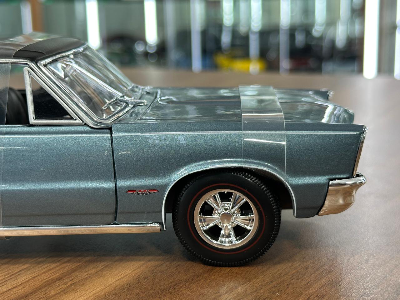 1/18 Diecast Maisto Pontiac GTO 1965 in Blue