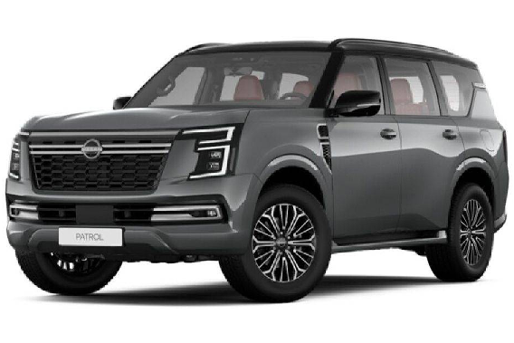★[Pre-Order - Delivery - Sep 2025] 1/18 Diamand Nissan Patrol Y63 Platinum – Grey/Black – Limited Edition (50 pcs)