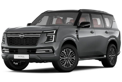 ★[Pre-Order - Delivery - Sep 2025] 1/18 Diamand Nissan Patrol Y63 Platinum – Grey/Black – Limited Edition (50 pcs)