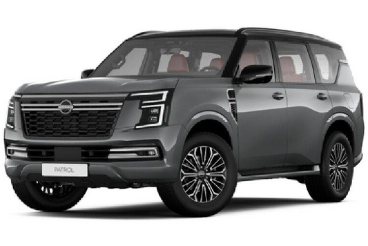 ★[Pre-Order - Delivery - Sep 2025] 1/18 Diamand Nissan Patrol Y63 Platinum – Grey/Black – Limited Edition (50 pcs)
