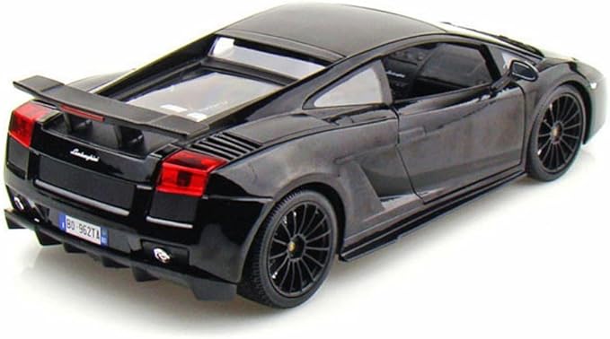 1/18 Diecast 2007 Lamborghini Gallardo Superleggera Black Maisto Model Car
