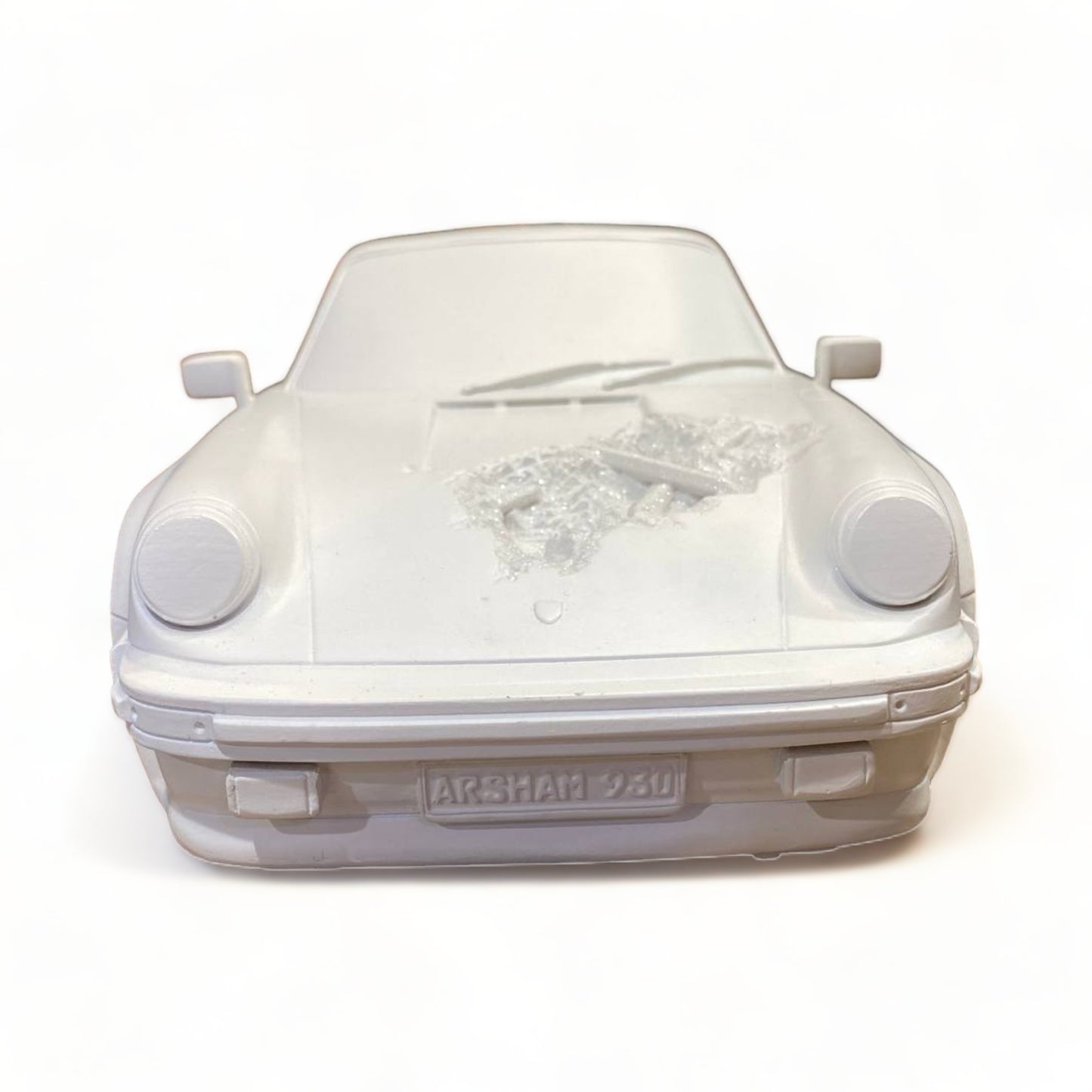 1/12 Arsham Editions Porsche Eroded 911 Turbo 3.3 (930)-1986 Classic White|Sold in Dturman.com Dubai UAE.