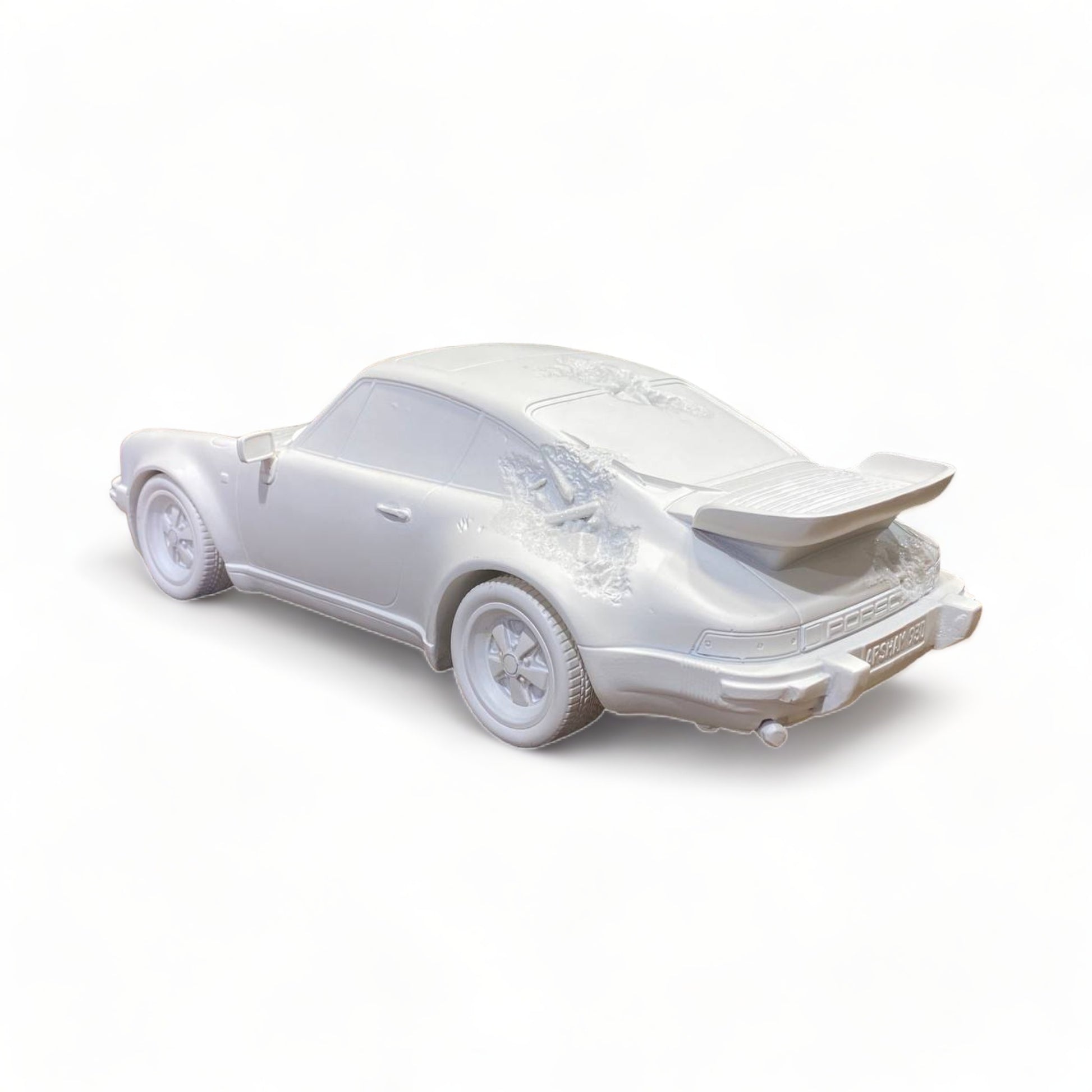 1/12 Arsham Editions Porsche Eroded 911 Turbo 3.3 (930)-1986 Classic White|Sold in Dturman.com Dubai UAE.