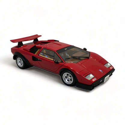 1/18 Diecast Kyosho Lamborghini Countach Walter Wolf Red Scale Model Car