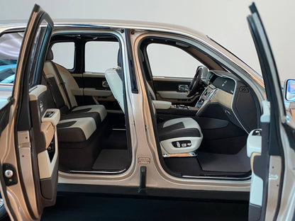 Exclusive 1/8 AMALGAM Scale - Rolls-Royce Cullinan with Full Opening and Working Lights (Remote Included)|Sold in Dturman.com Dubai UAE.