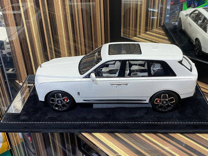 1/18 Henson&Heaven Resin Model - Rolls-Royce Cullinan Limited Edition in Elegant White|Sold in Dturman.com Dubai UAE.