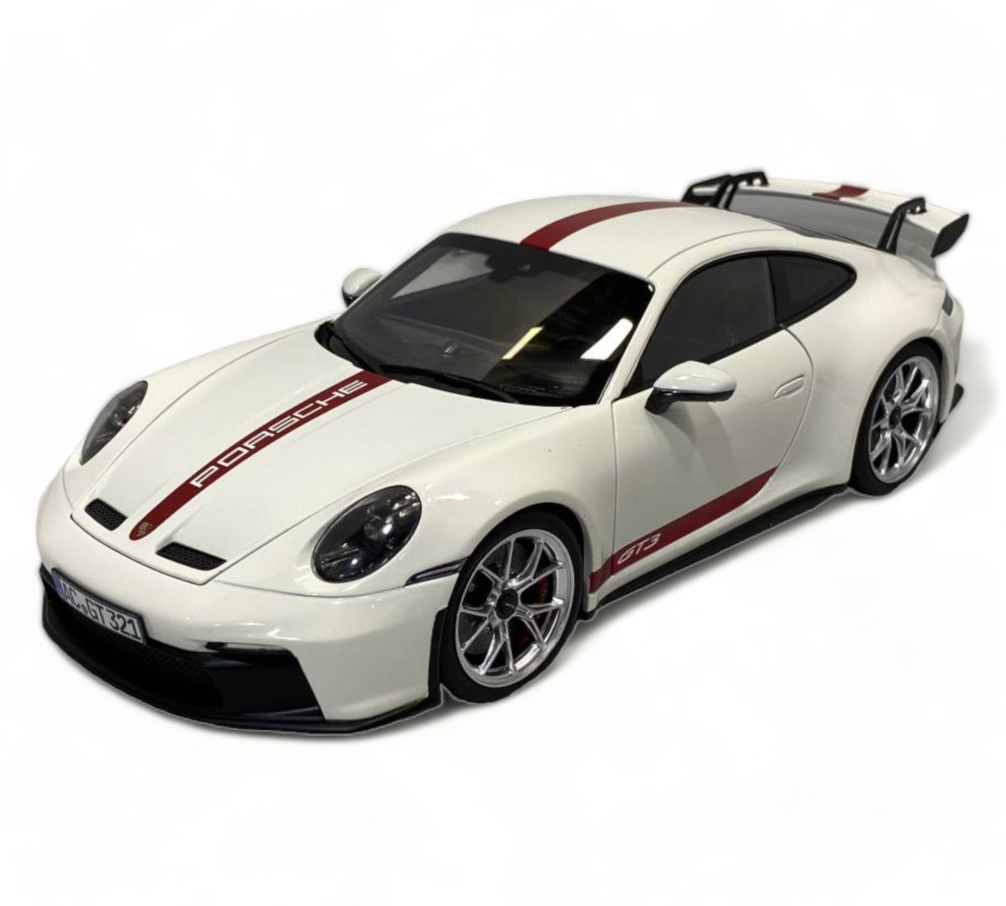 Norev Porsche 911 GT3 - 1/18 Diecast Model, White 2021|Sold in Dturman.com Dubai UAE.