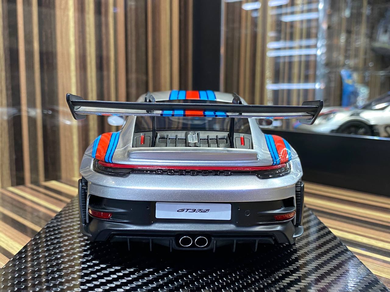 1/18 VIP Models Resin Model - Porsche 911 GT3 RS with Martini Decals, Limited Edition|Sold in Dturman.com Dubai UAE.